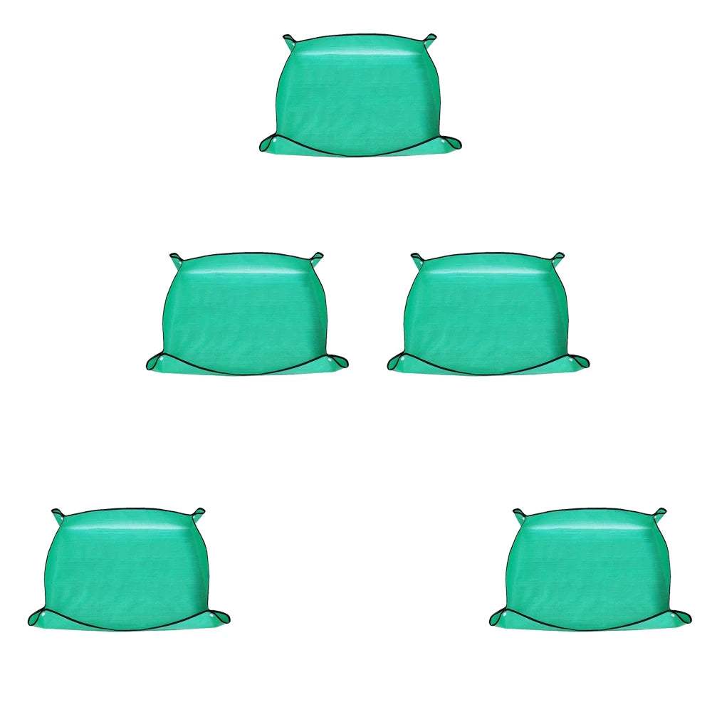 1pcs Planting Mat 50cm-100cm Gardening Potting Pad Foldable Garden Plant Flower Pot Transplanting Waterproof Mats