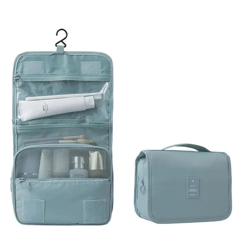 Capacity Dry Wet Separation Handheld Storage Bag Washable Bag Large Travel Multi Functional Hanging Makeup Bag With Hanging