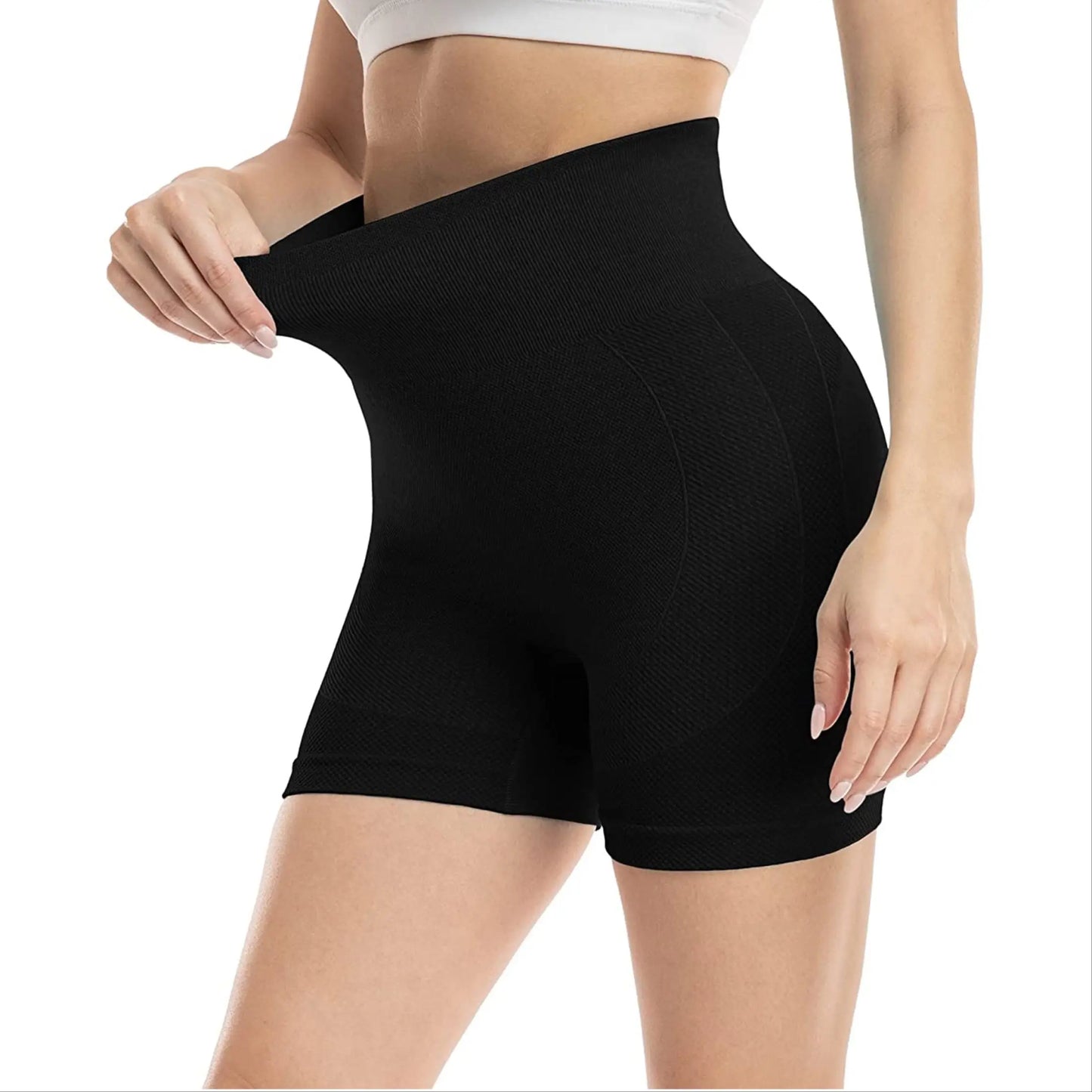 Seamless Yoga Shorts High Waist Workout Fitness Lift Peach Butt Fitness Tights Gym Running Body Shaper Pants Casual Sportswear