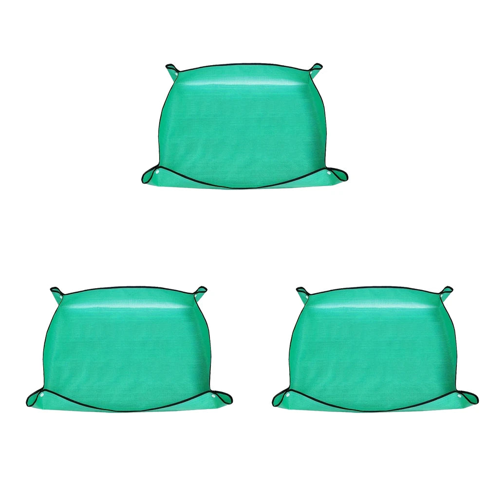 1pcs Planting Mat 50cm-100cm Gardening Potting Pad Foldable Garden Plant Flower Pot Transplanting Waterproof Mats