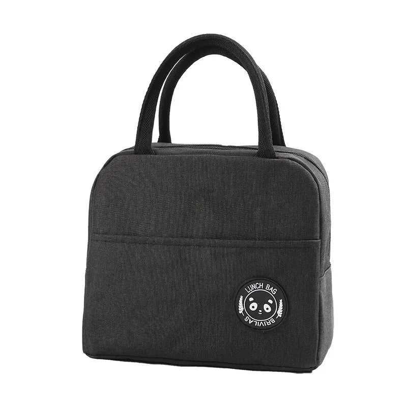 1pc Insulated Lunch Bag Leak Proof Thermal Lunch Box Bag Portable Food Container For Work School Picnic Aluminum Foil Bento Bags