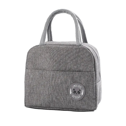 1pc Insulated Lunch Bag Leak Proof Thermal Lunch Box Bag Portable Food Container For Work School Picnic Aluminum Foil Bento Bags