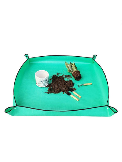 1pcs Planting Mat 50cm-100cm Gardening Potting Pad Foldable Garden Plant Flower Pot Transplanting Waterproof Mats