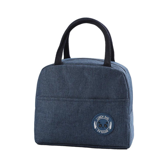 1pc Insulated Lunch Bag Leak Proof Thermal Lunch Box Bag Portable Food Container For Work School Picnic Aluminum Foil Bento Bags