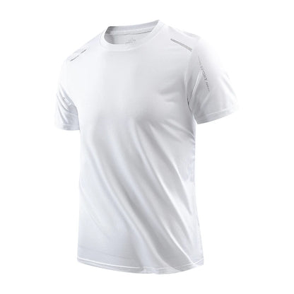 1/4 Pcs Men's Summer Quick-drying Sports Fashion Printed Short-sleeved Teens Loose and Comfortable Running Fitness Joker T-shirt