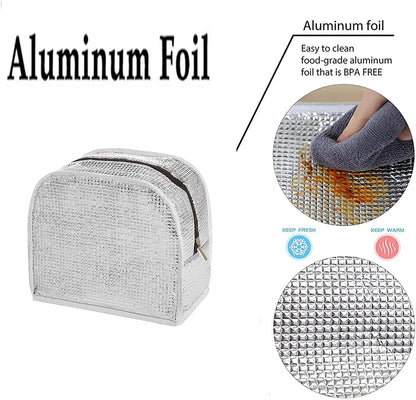1pc Insulated Lunch Bag Leak Proof Thermal Lunch Box Bag Portable Food Container For Work School Picnic Aluminum Foil Bento Bags