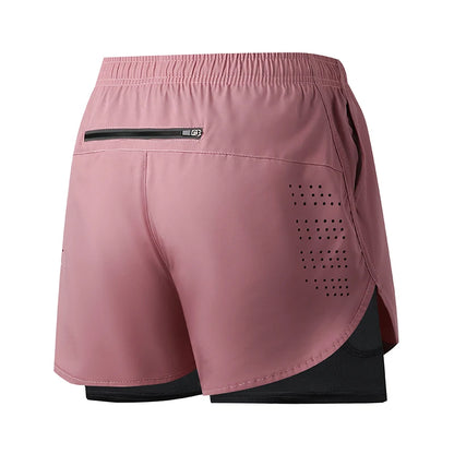 Men's Running Shorts 2025 New Release Gym Fitness 2-in-1 Exercise Summer Quick Dry Trendy Personalized Running Shorts